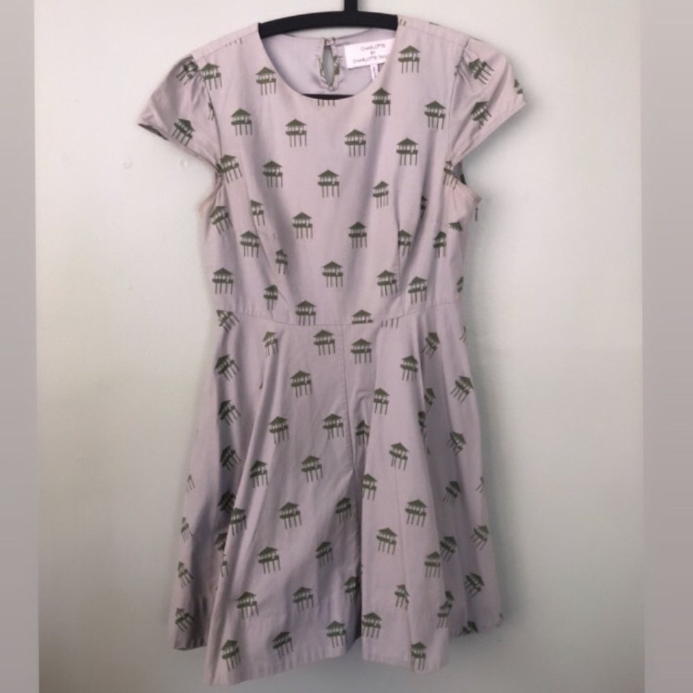 Fun Printed A-Line Dress
